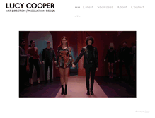 Tablet Screenshot of lucy-cooper.com